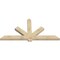 Ekena Millwork Kennewick Rough Sawn Timber Gable Bracket, Douglas Fir, 84"W x 42"H x 4"D x 6"F, 12/12 Pitch GBW084X42X0406KEN00RDF - alternate 3